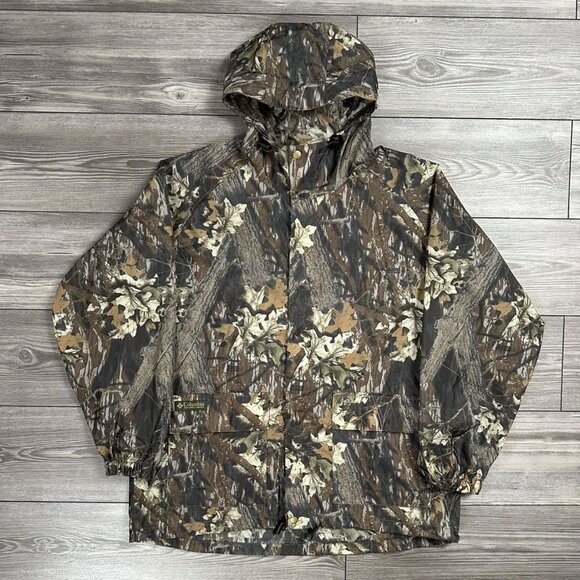Vintage Columbia Real Tree Camo Nylon Jacket - Picture 1 of 4